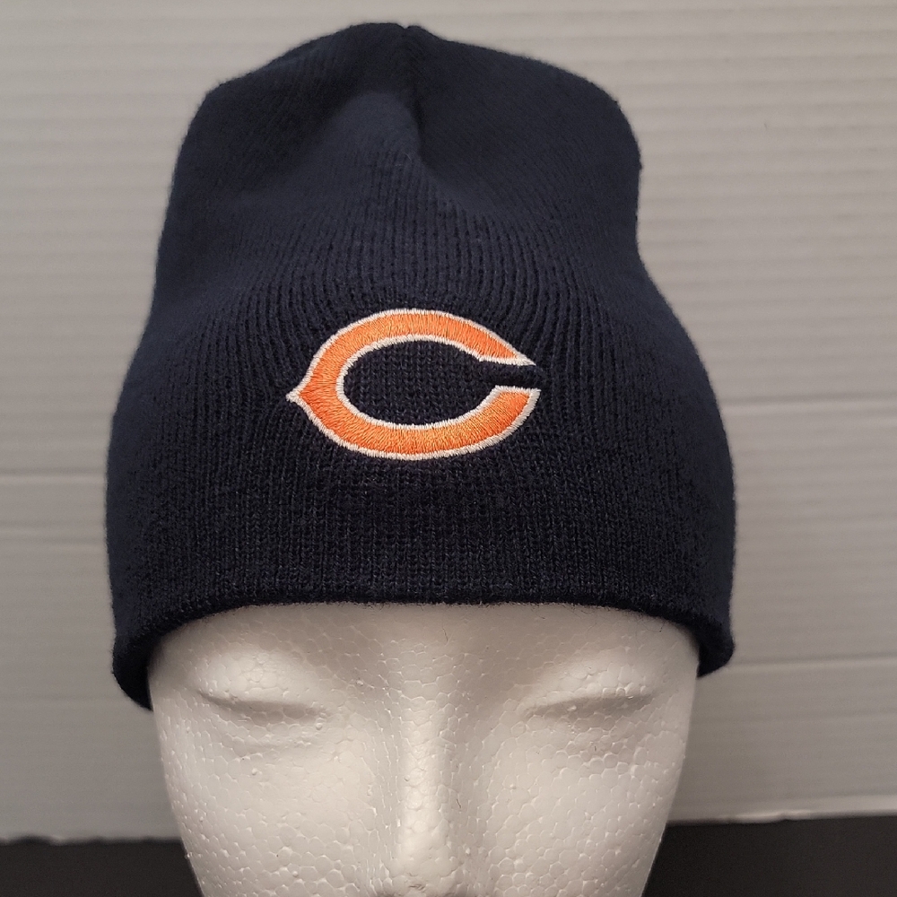 Reebok Navy and Orange Beanie